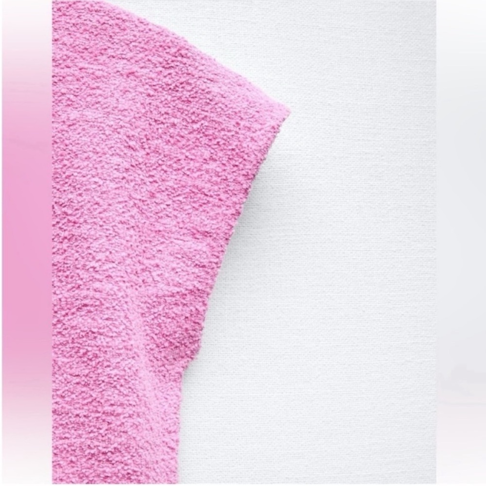 Zara, Pink, TEXTURED JACQUARD DRESS, Large - Picture 11 of 16